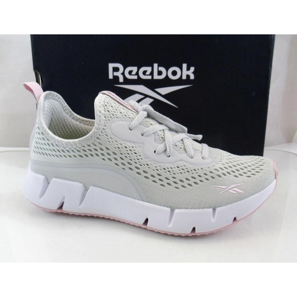 Reebok Shoes - Reebok ZIG SKY Running Shoes Lace Up Sneaker Comfort Footbed Grey Size 8